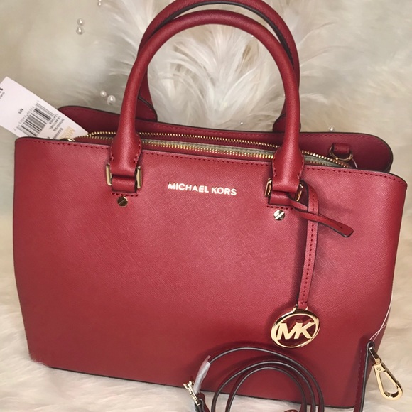 Michael Kors Handbags - 🌺 NEW MICHAEL KORS SCARLET SAVANNAH SATCHEL
